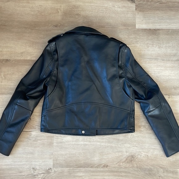 Vici Faux Leather Jacket Sz M - Picture 7 of 11